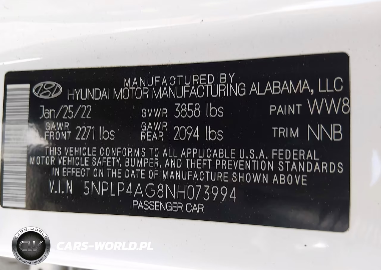 2022 Hyundai Elantra Limited VIN:5NPLP4AG8NH073994 - 9