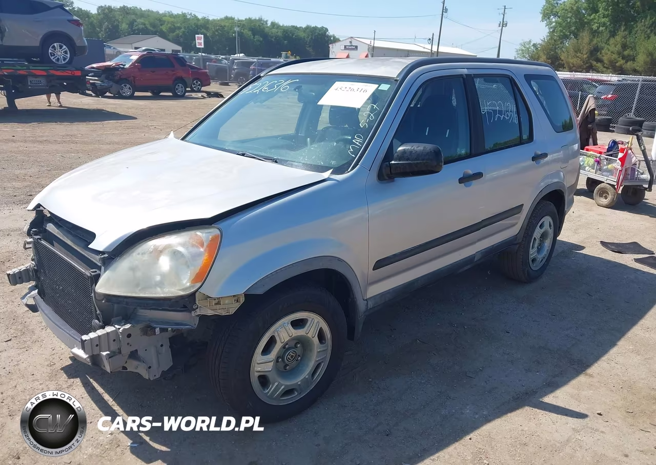 2005 Honda Cr-V Lx VIN:JHLRD68585C017944 - 2