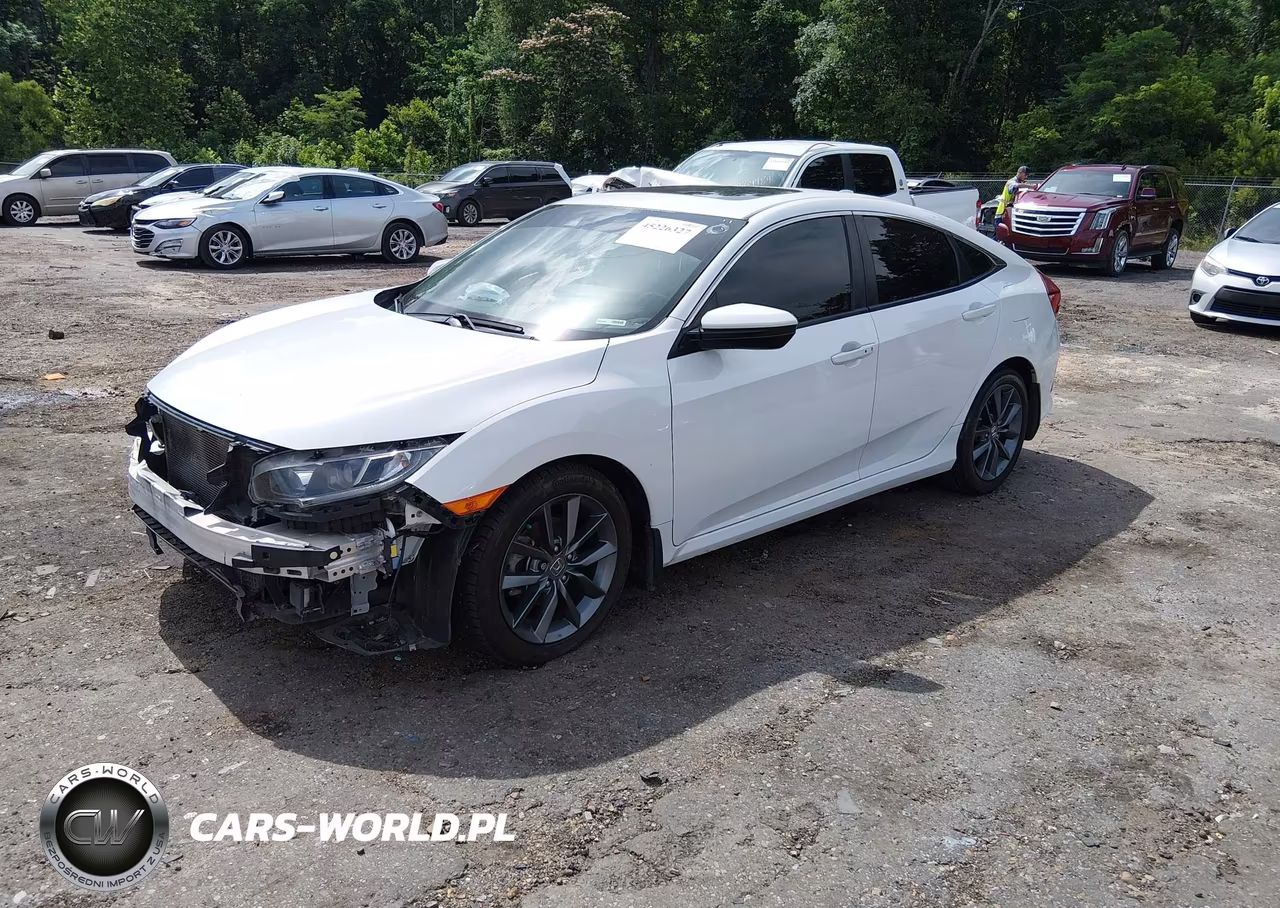 2019 Honda Civic Ex-L VIN:JHMFC1F74KX012964 - 2