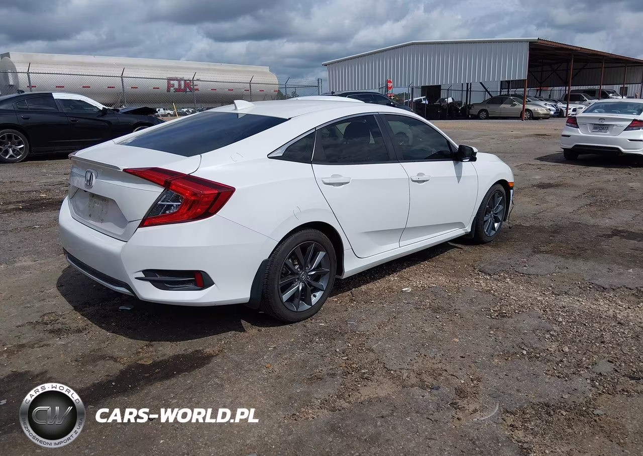 2019 Honda Civic Ex-L VIN:JHMFC1F74KX012964 - 4
