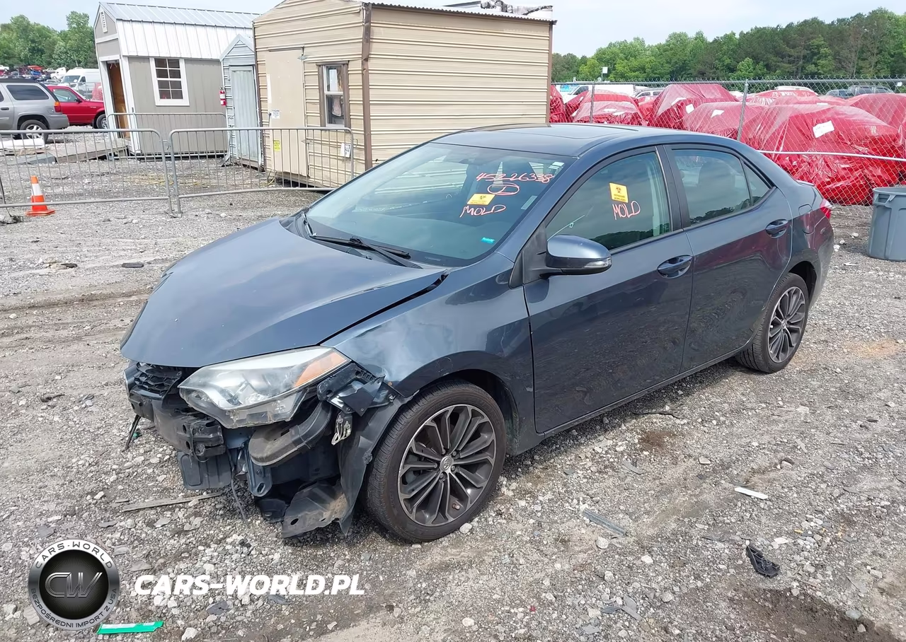 2016 Toyota Corolla S Plus VIN:2T1BURHE2GC579574 - 2