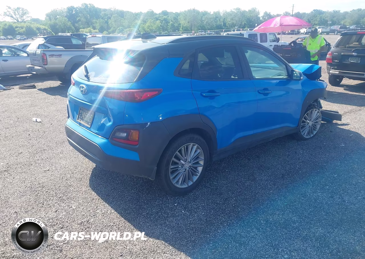 2019 Hyundai Kona Sel VIN:KM8K22AA7KU358418 - 4