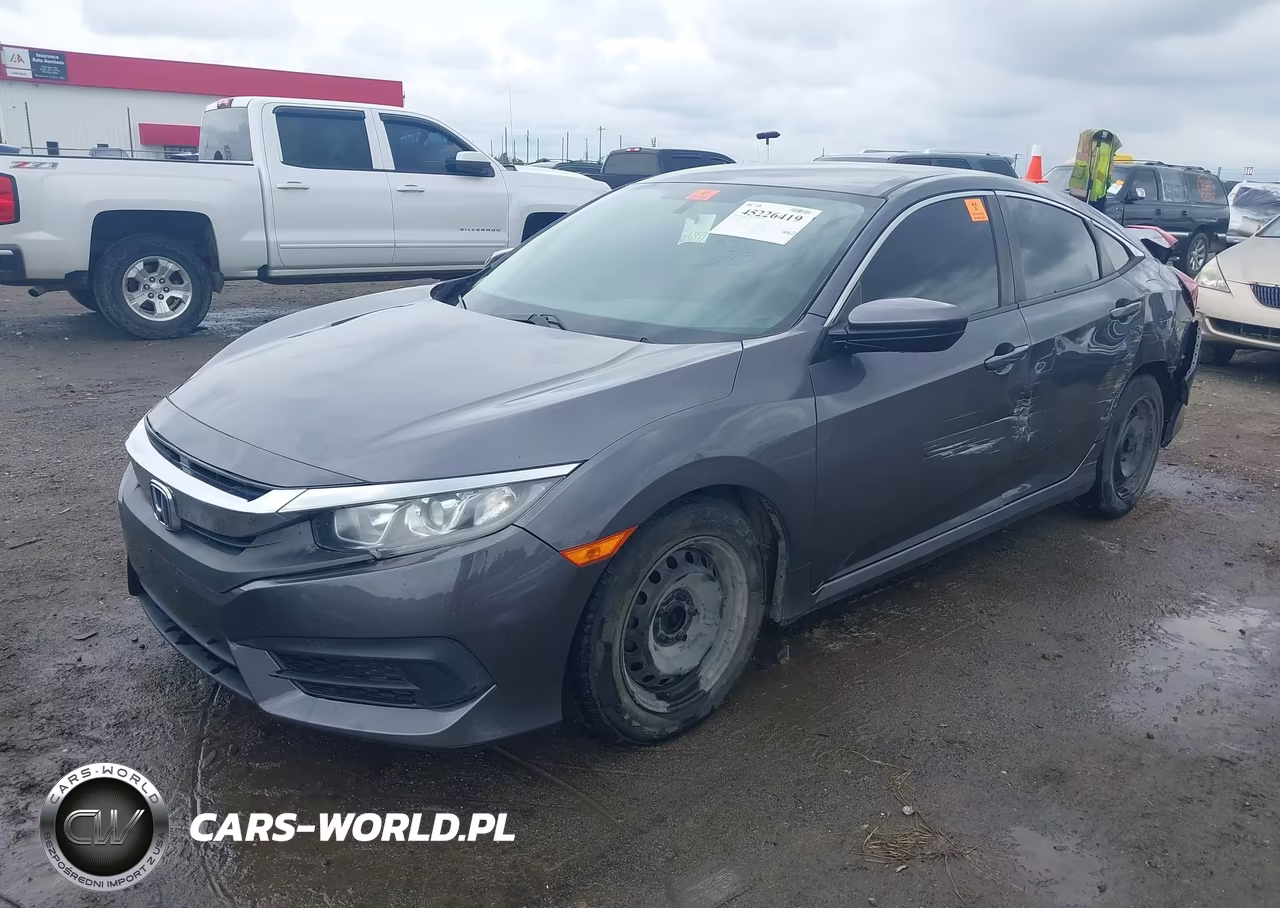 2017 Honda Civic Lx VIN:19XFC2F51HE215440 - 2