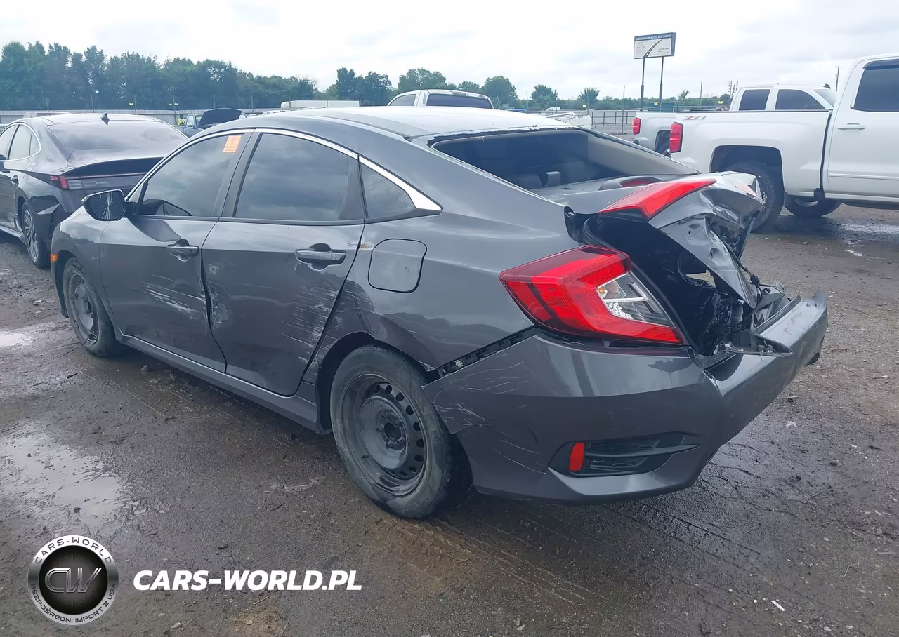 2017 Honda Civic Lx VIN:19XFC2F51HE215440 - 3