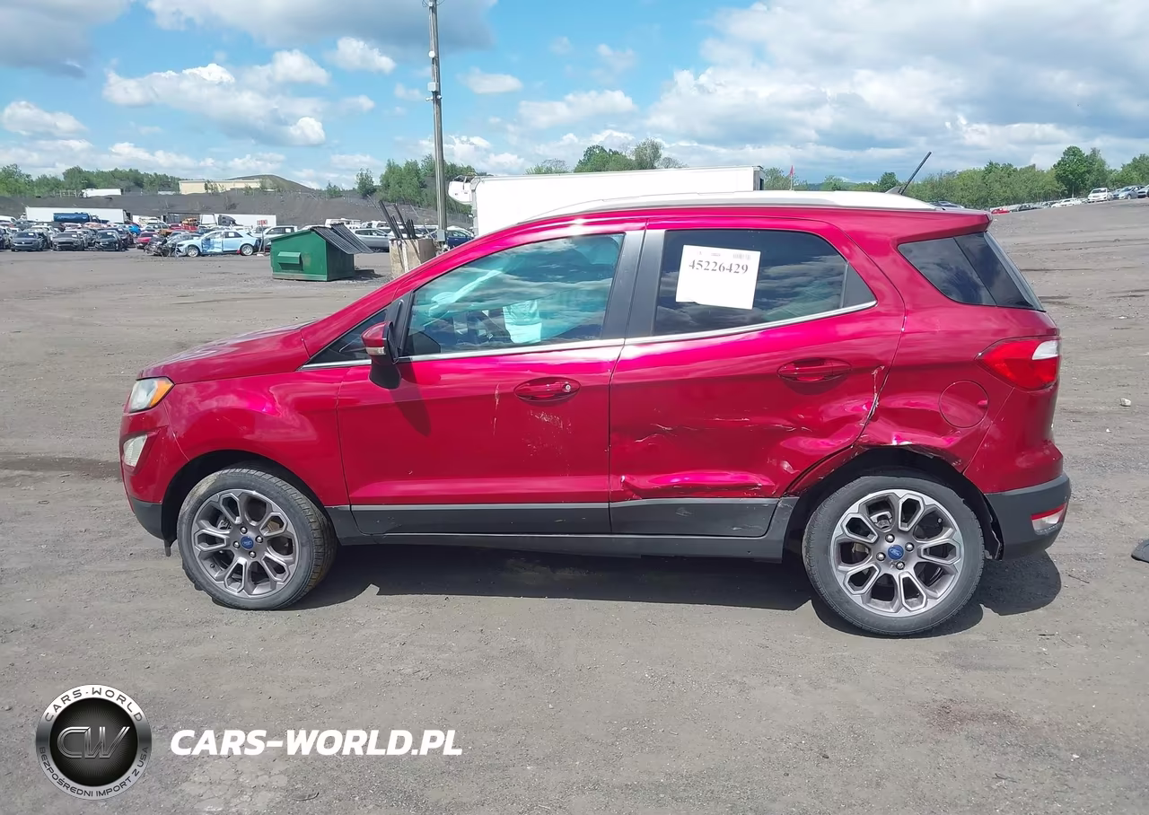 2020 Ford Ecosport Titanium VIN:MAJ6S3KL1LC377183 - 14