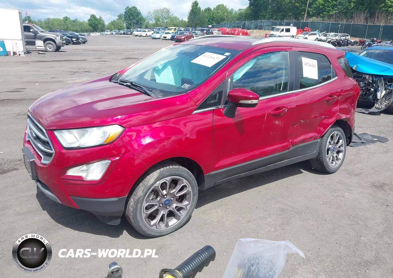 2020 Ford Ecosport Titanium VIN:MAJ6S3KL1LC377183 - 2