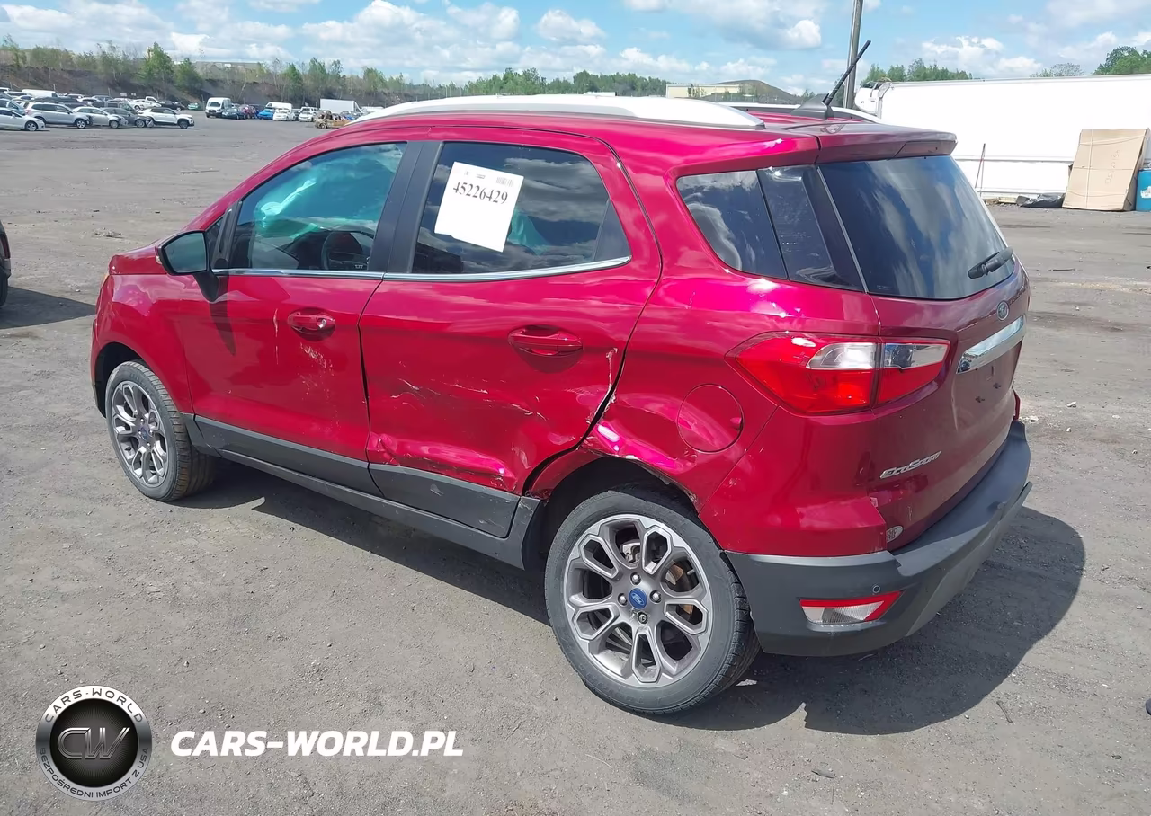 2020 Ford Ecosport Titanium VIN:MAJ6S3KL1LC377183 - 3