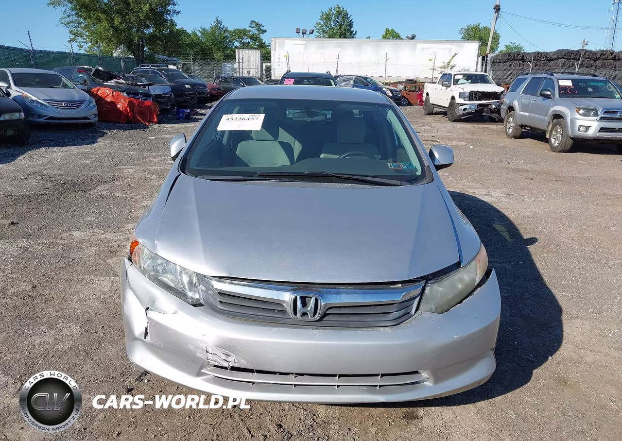2012 Honda Civic Lx VIN:19XFB2F5XCE355823 - 12