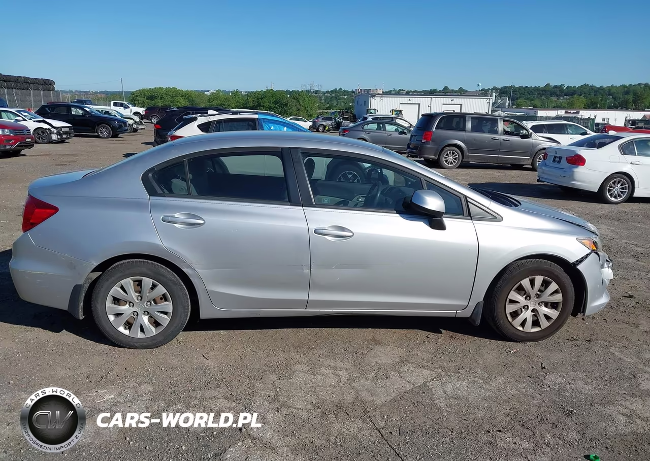 2012 Honda Civic Lx VIN:19XFB2F5XCE355823 - 13