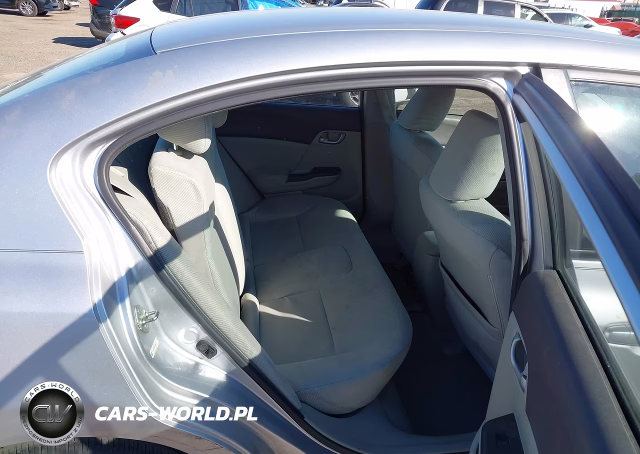 2012 Honda Civic Lx VIN:19XFB2F5XCE355823 - 8