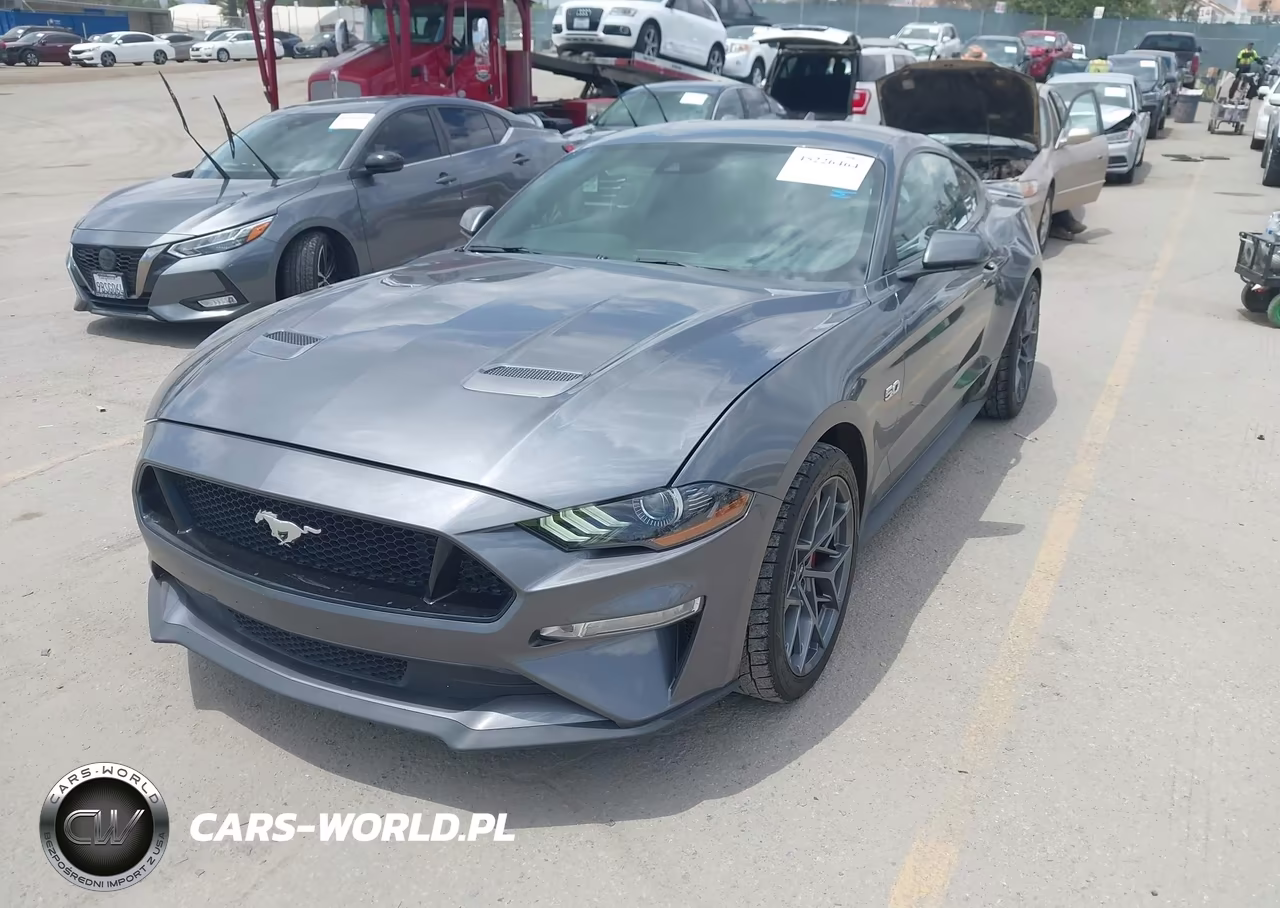 2021 Ford Mustang Gt Fastback VIN:1FA6P8CF4M5143844 - 2