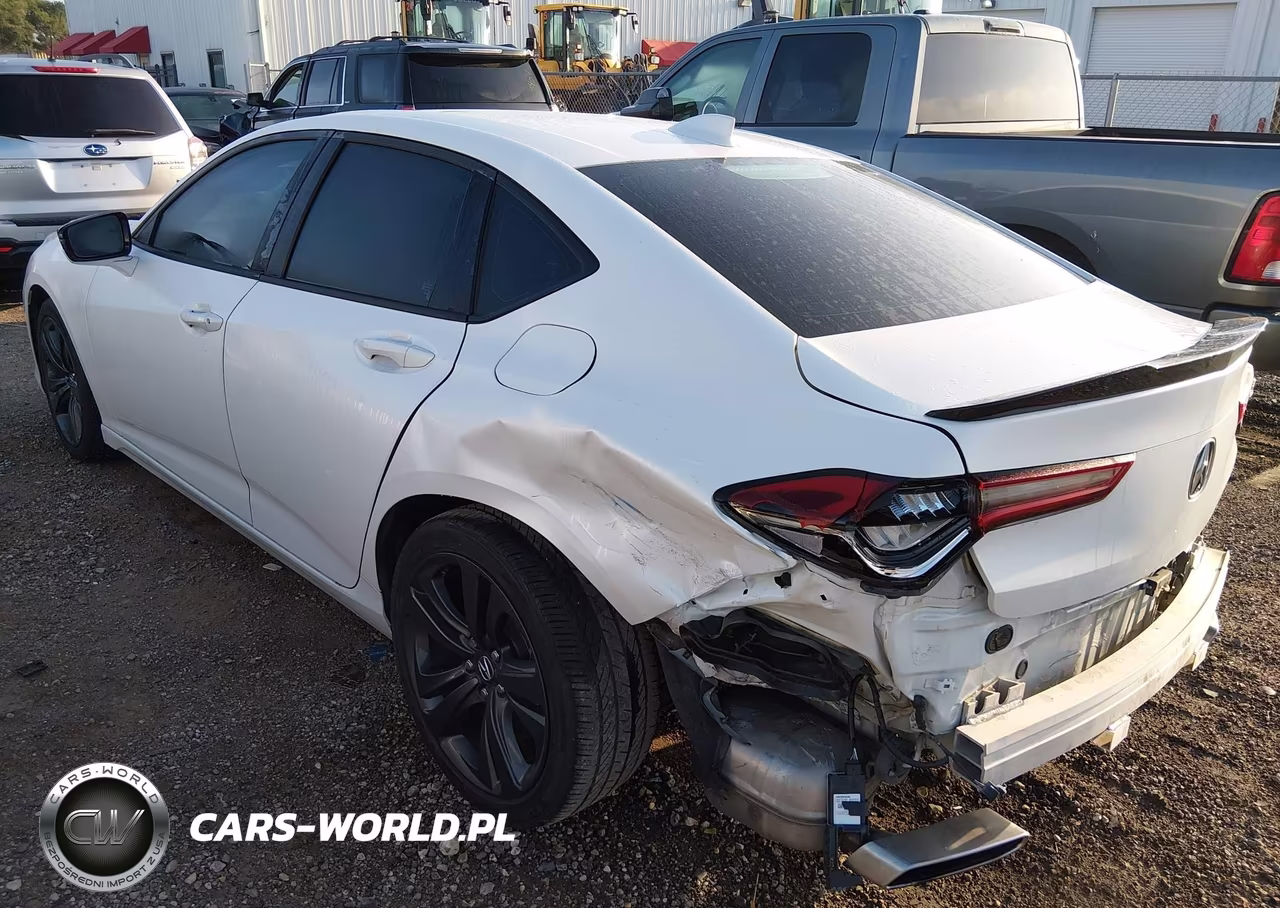 2022 Acura Tlx A-Spec Package VIN:19UUB5F5XNA003454 - 3