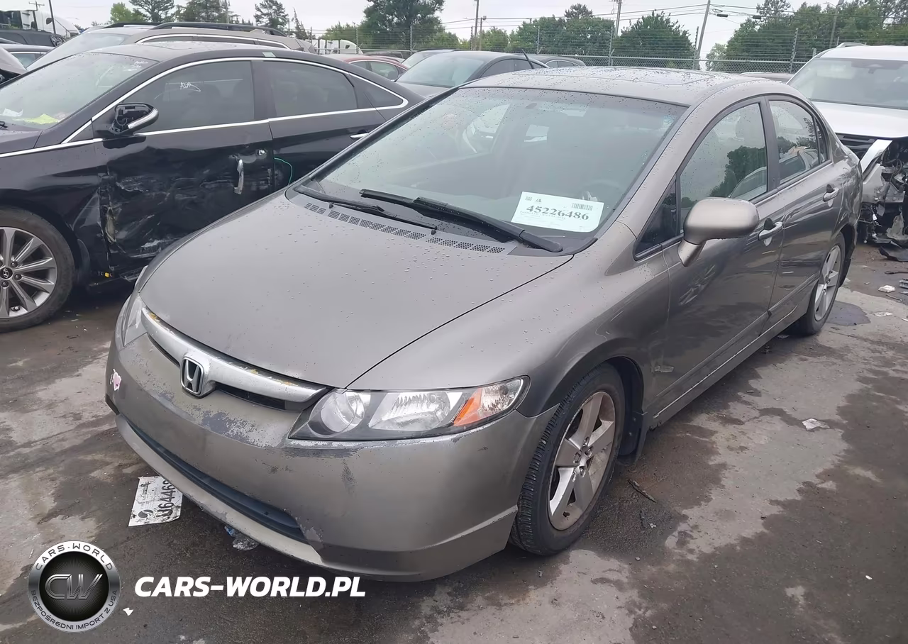 2007 Honda Civic Ex VIN:1HGFA16887L044543 - 2