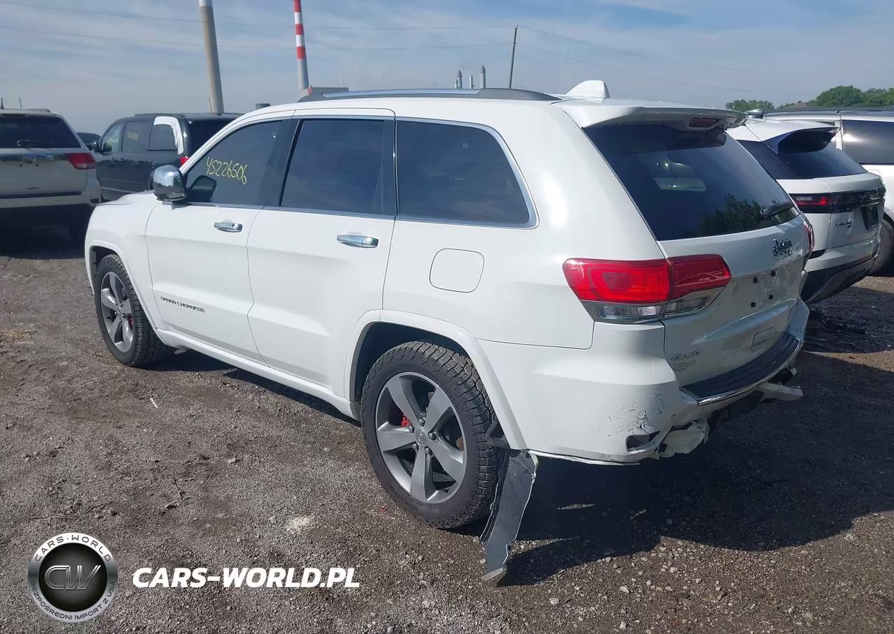 2015 Jeep Grand Cherokee Overland VIN:1C4RJFCG8FC611529 - 3