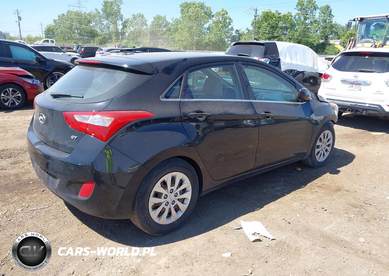 2016 Hyundai Elantra Gt VIN:KMHD35LHXGU304524 - 4