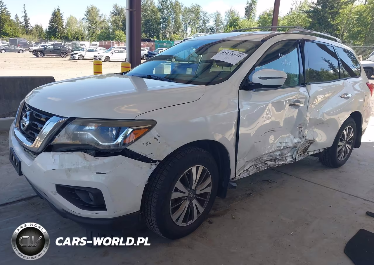 2017 Nissan Pathfinder Sv VIN:5N1DR2MM5HC603225 - 2