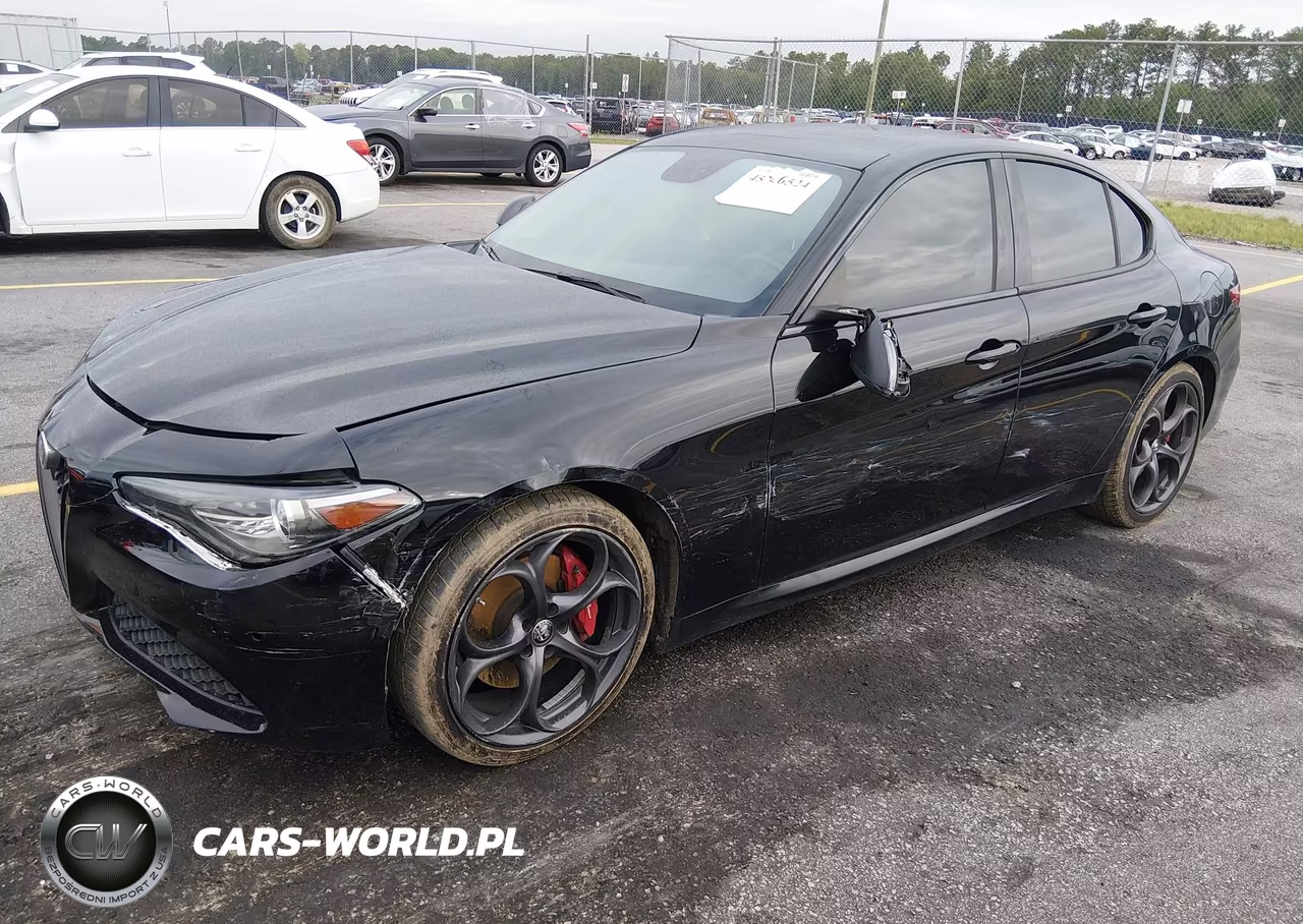 2019 Alfa Romeo Giulia Ti Rwd VIN:ZARFAMBN7K7601056 - 2