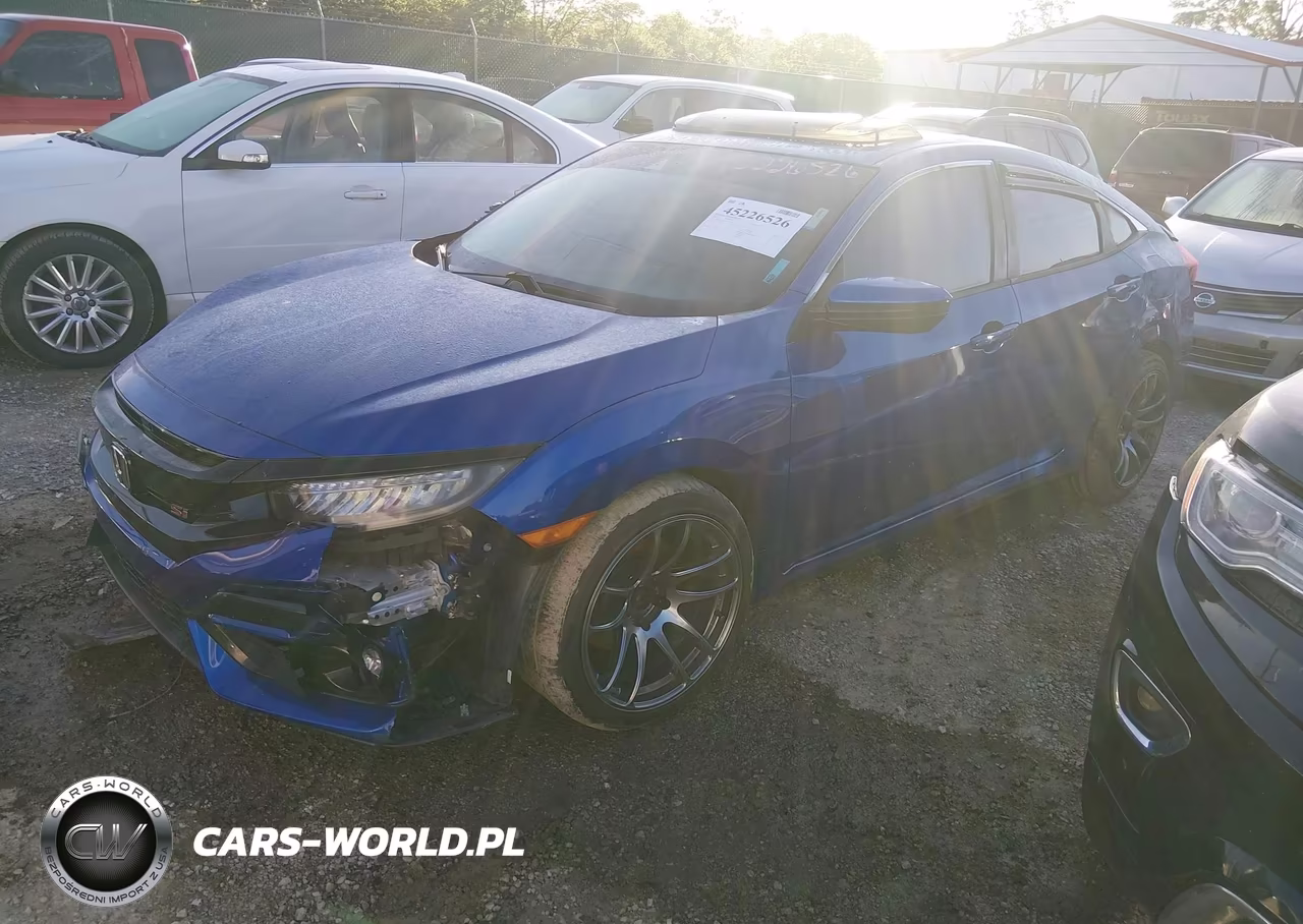 2020 Honda Civic Si Sedan VIN:2HGFC1E54LH705588 - 2