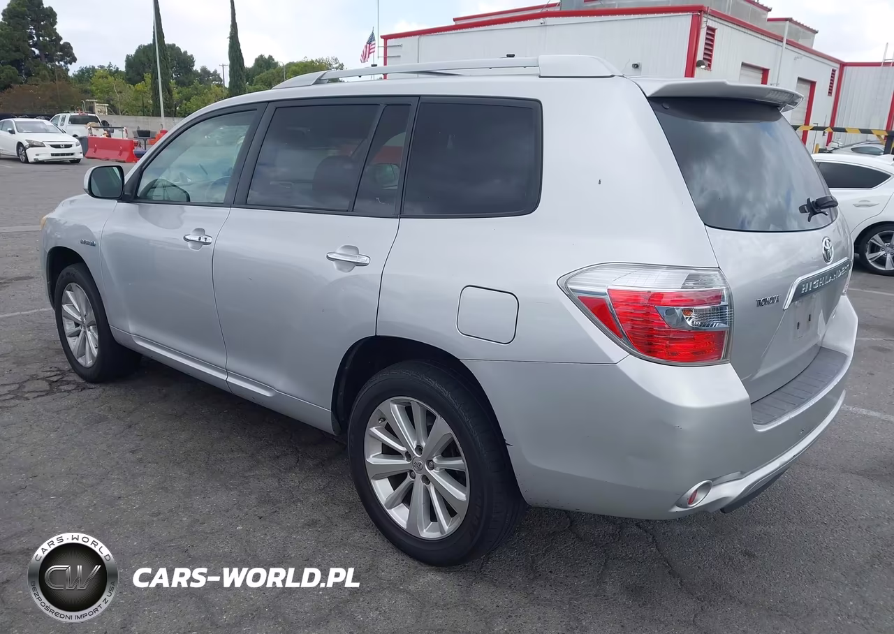 2008 Toyota Highlander Hybrid Limited VIN:JTEEW44AX82023103 - 3
