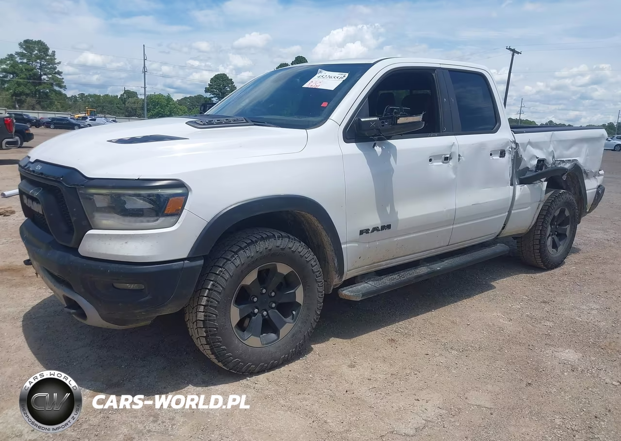 2019 Ram 1500 Rebel 4X4 6'4 Box VIN:1C6SRFET7KN662028 - 2