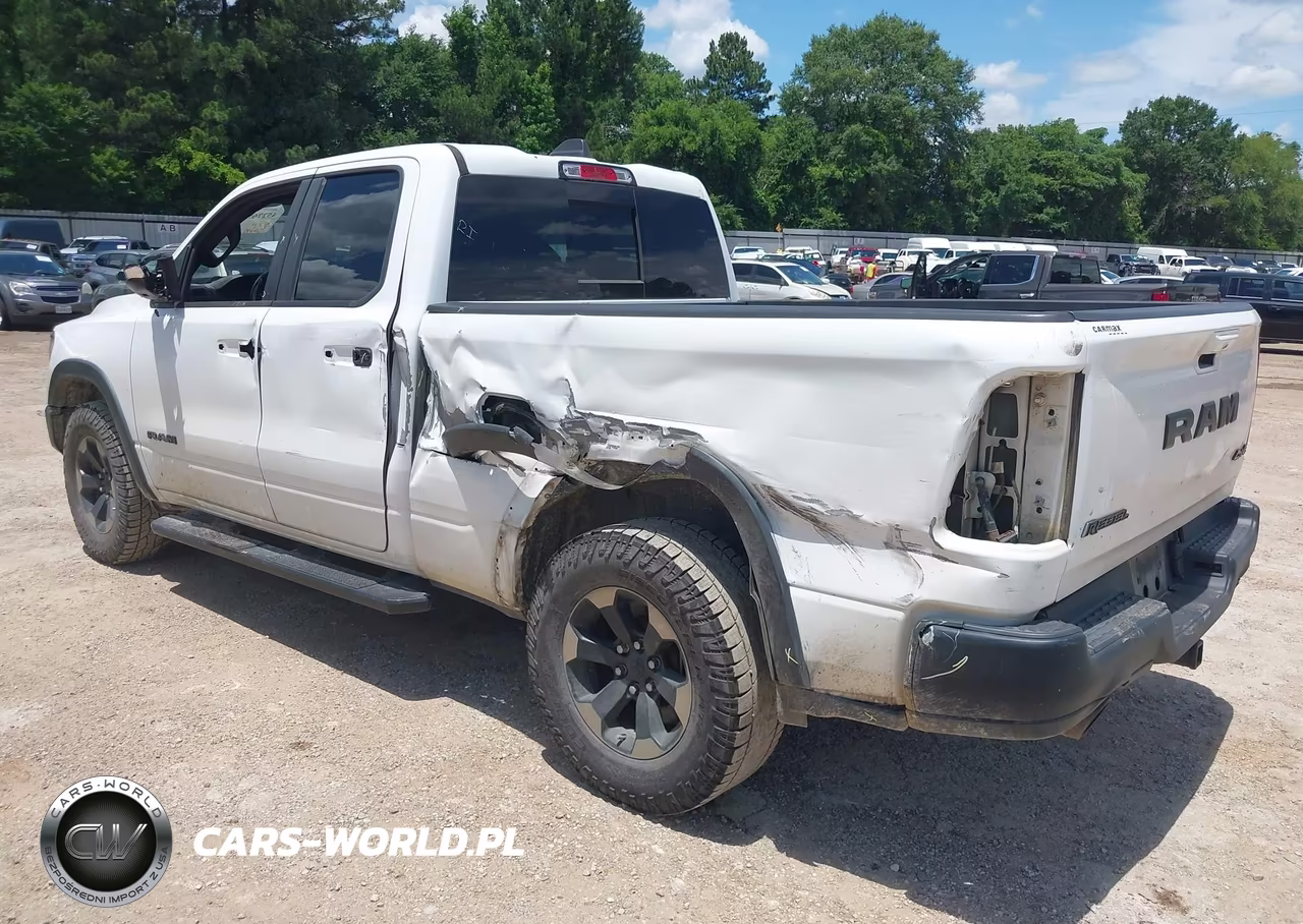 2019 Ram 1500 Rebel 4X4 6'4 Box VIN:1C6SRFET7KN662028 - 3
