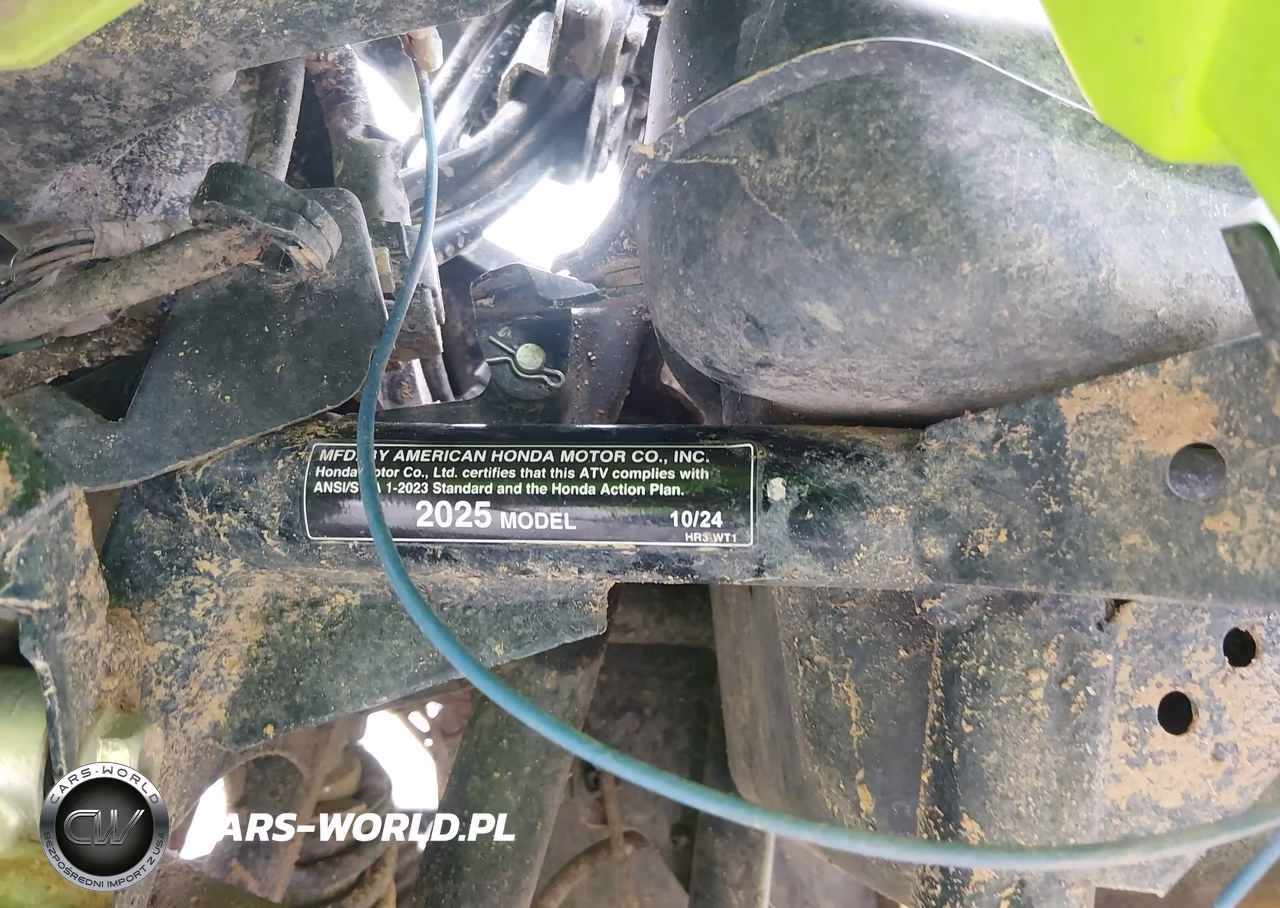 2025 Honda Trx420 Fm VIN:1HFTE4007SJ103246 - 10