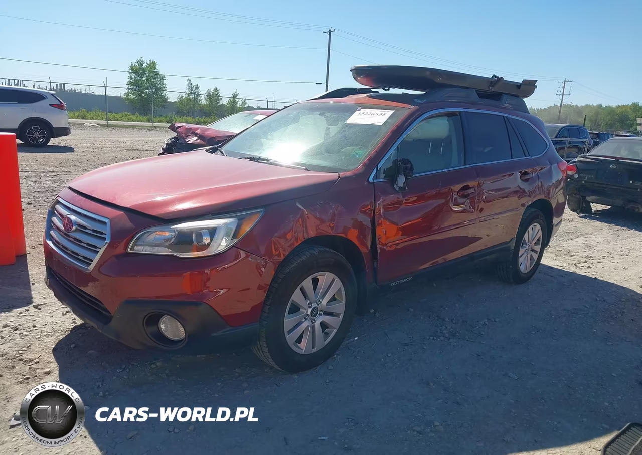 2015 Subaru Outback 2.5I Premium VIN:4S4BSBCC5F3339974 - 2