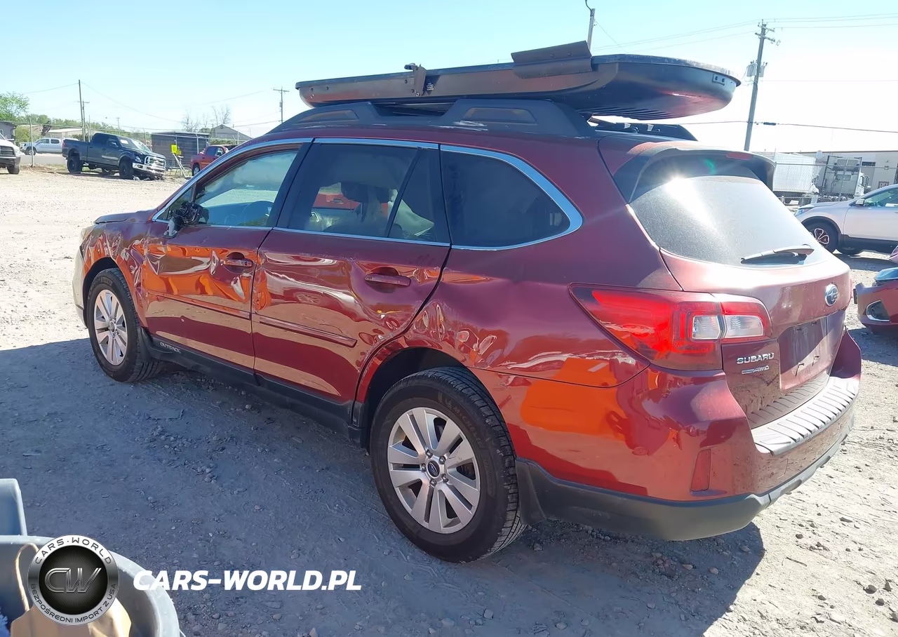 2015 Subaru Outback 2.5I Premium VIN:4S4BSBCC5F3339974 - 3