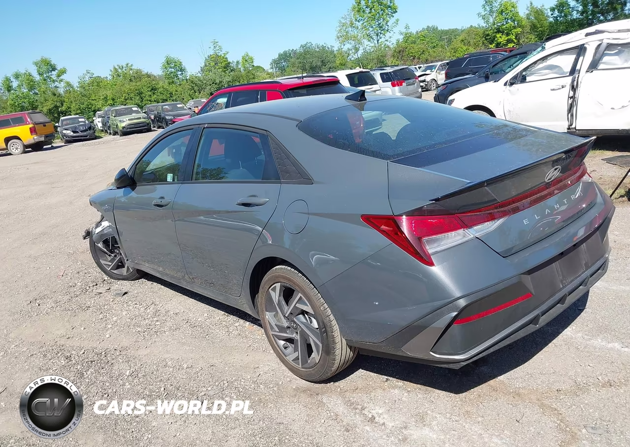 2025 Hyundai Elantra Sel Sport VIN:KMHLM4DG0SU024547 - 3