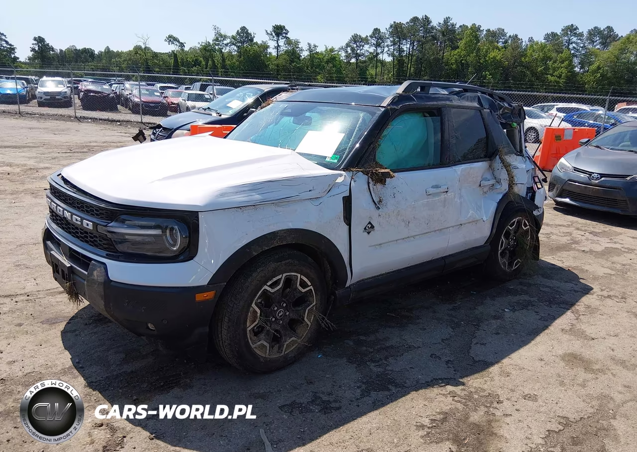 2025 Ford Bronco Sport Outer Banks VIN:3FMCR9CN6SRF58030 - 2