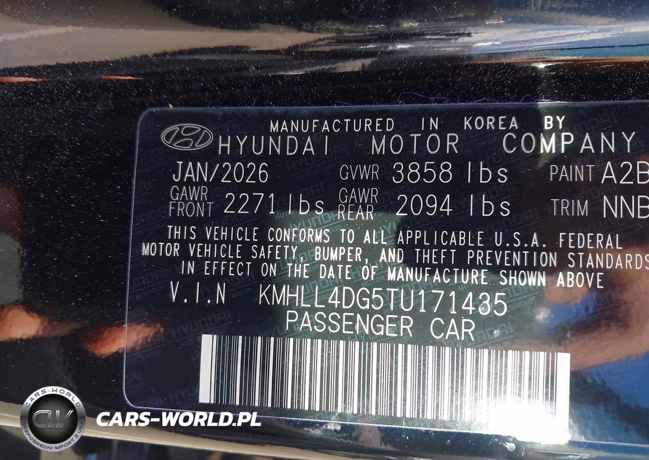 2026 Hyundai Elantra Se VIN:KMHLL4DG5TU171435 - 9