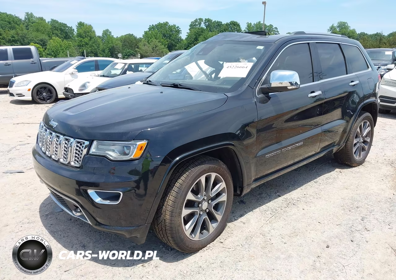 2017 Jeep Grand Cherokee Overland 4X4 VIN:1C4RJFCT7HC729331 - 2