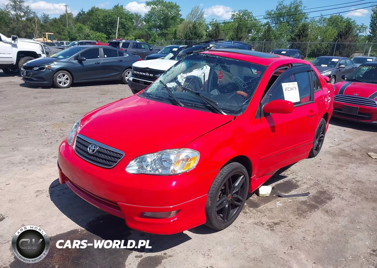 2008 Toyota Corolla S VIN:2T1BR30E08C886625 - 2