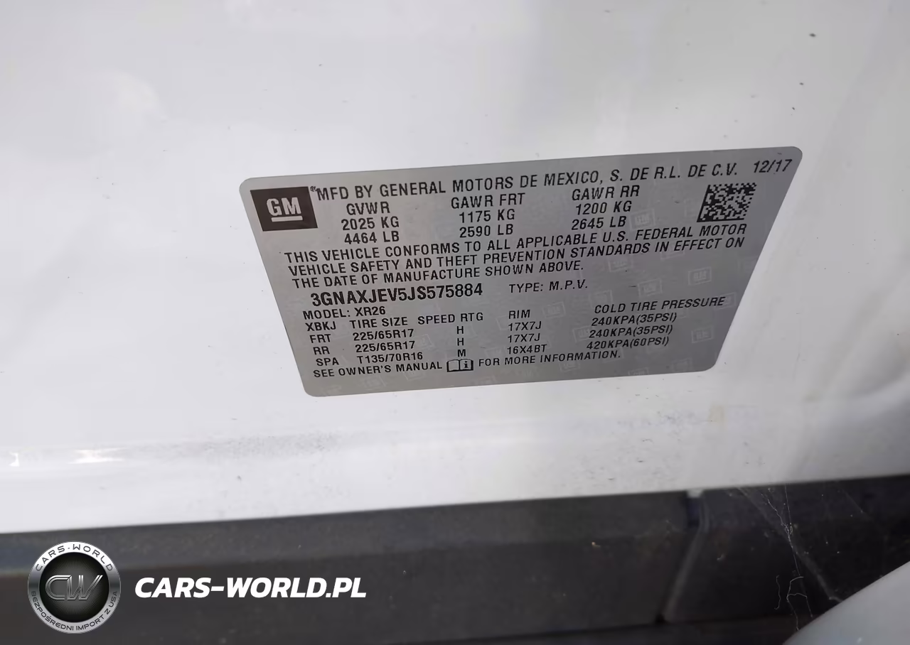 2018 Chevrolet Equinox Lt VIN:3GNAXJEV5JS575884 - 9