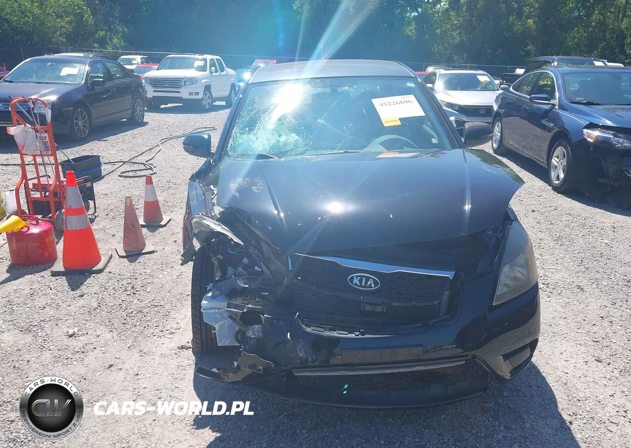 2011 Kia Rio Lx VIN:KNADH4A37B6868679 - 12