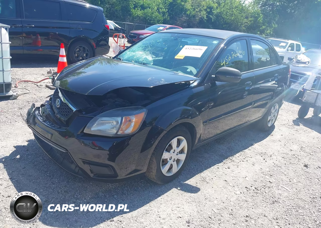2011 Kia Rio Lx VIN:KNADH4A37B6868679 - 2