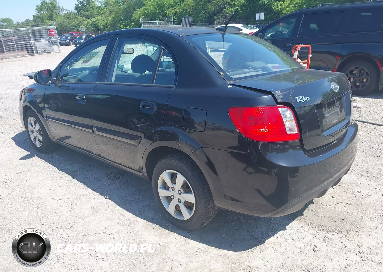 2011 Kia Rio Lx VIN:KNADH4A37B6868679 - 3