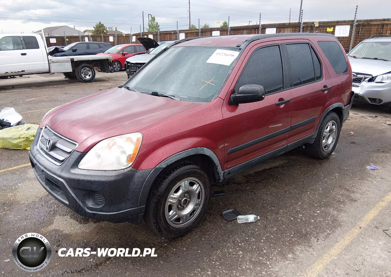 2005 Honda Cr-V Lx VIN:JHLRD78525C059953 - 2
