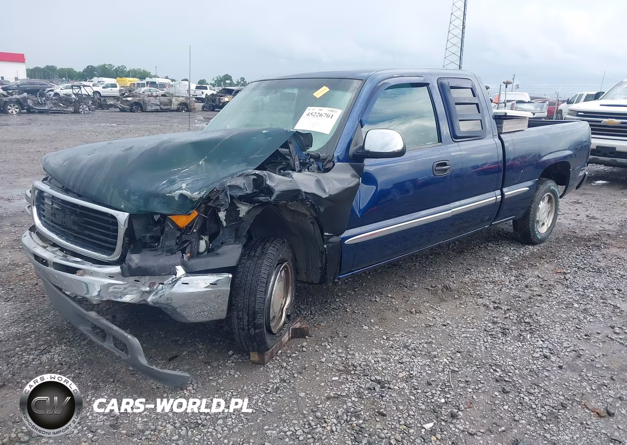 2000 GMC Sierra 1500 Sle VIN:1GTEC19T9YZ359550 - 2