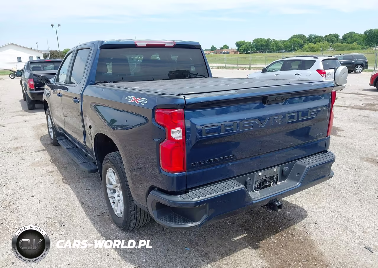 2023 Chevrolet Silverado 1500 4Wd Short Bed Rst VIN:2GCUDEED2P1137101 - 3
