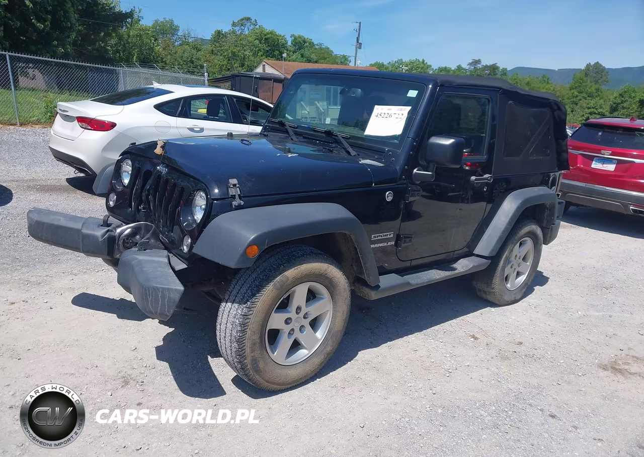 2015 Jeep Wrangler Sport VIN:1C4AJWAG9FL636505 - 2