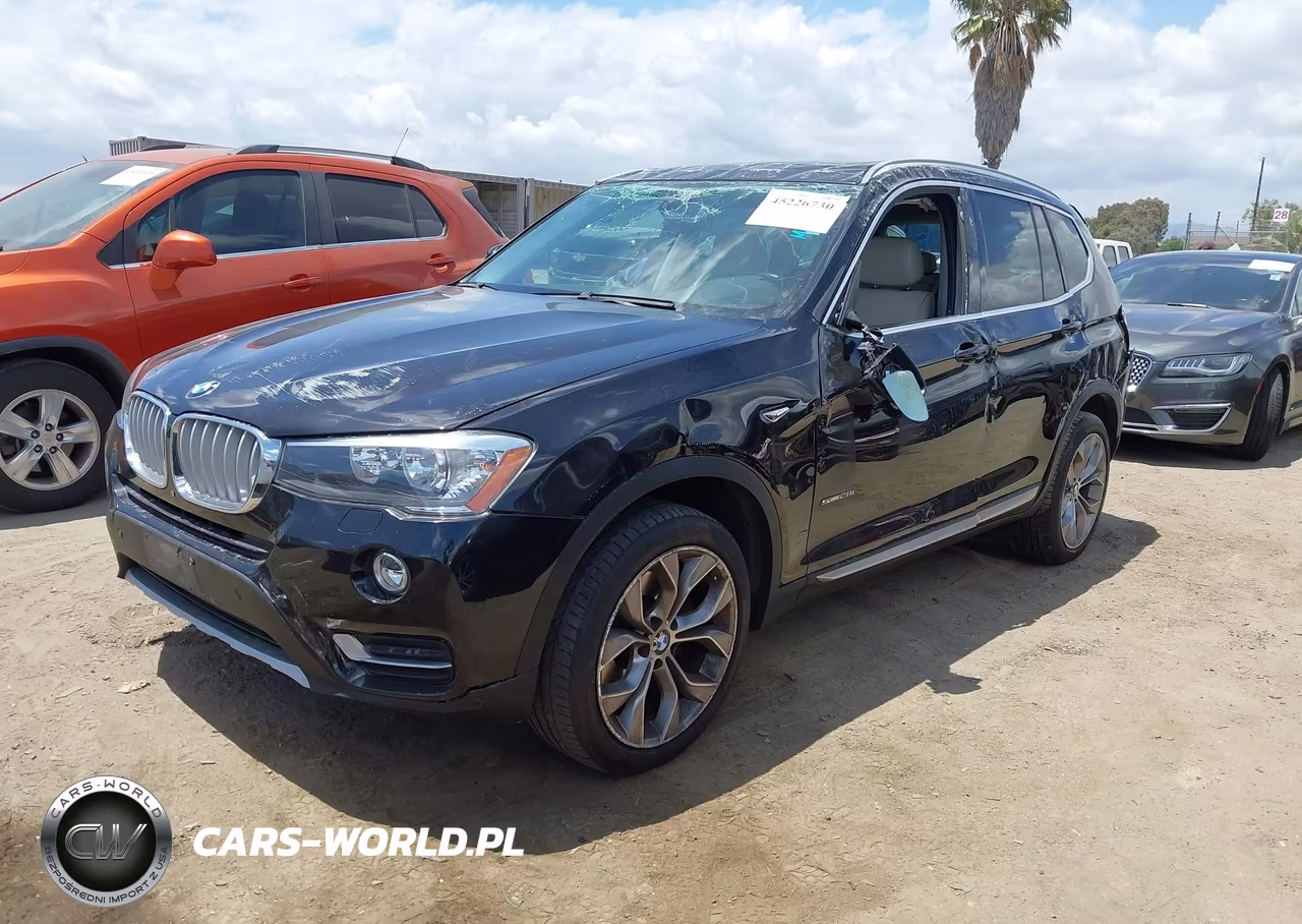 2017 BMW X3 Sdrive28I VIN:5UXWZ7C30H0V87602 - 2