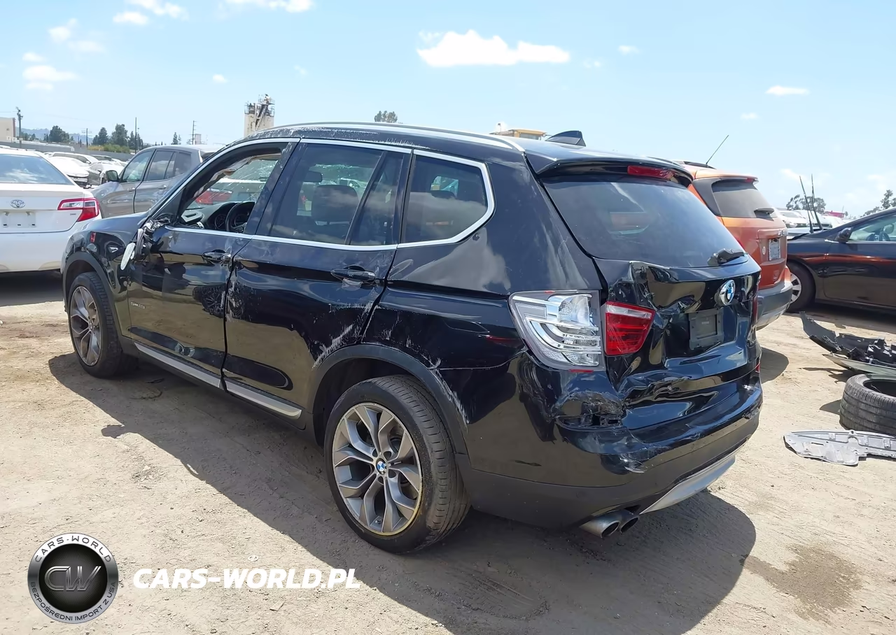 2017 BMW X3 Sdrive28I VIN:5UXWZ7C30H0V87602 - 3