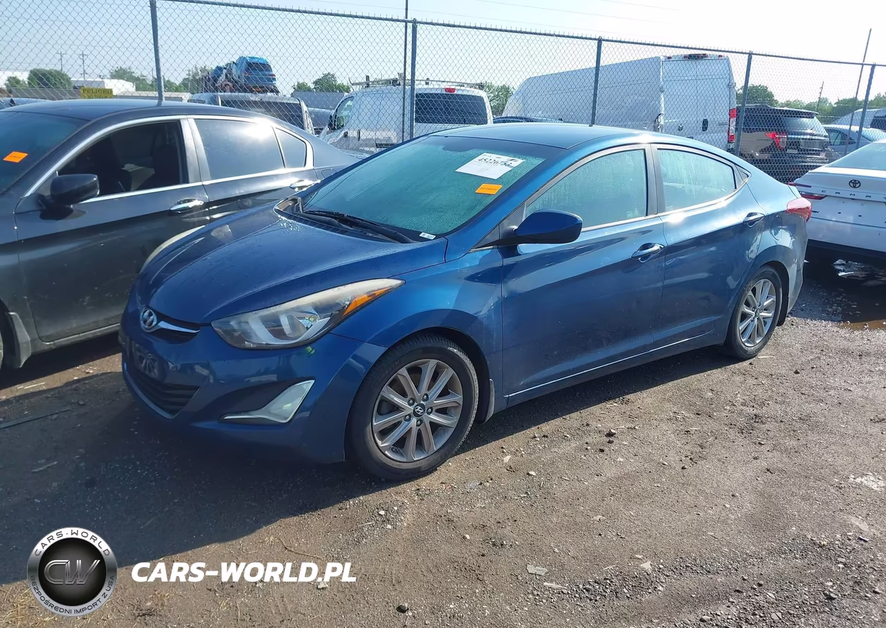 2015 Hyundai Elantra Se VIN:KMHDH4AE1FU360466 - 2