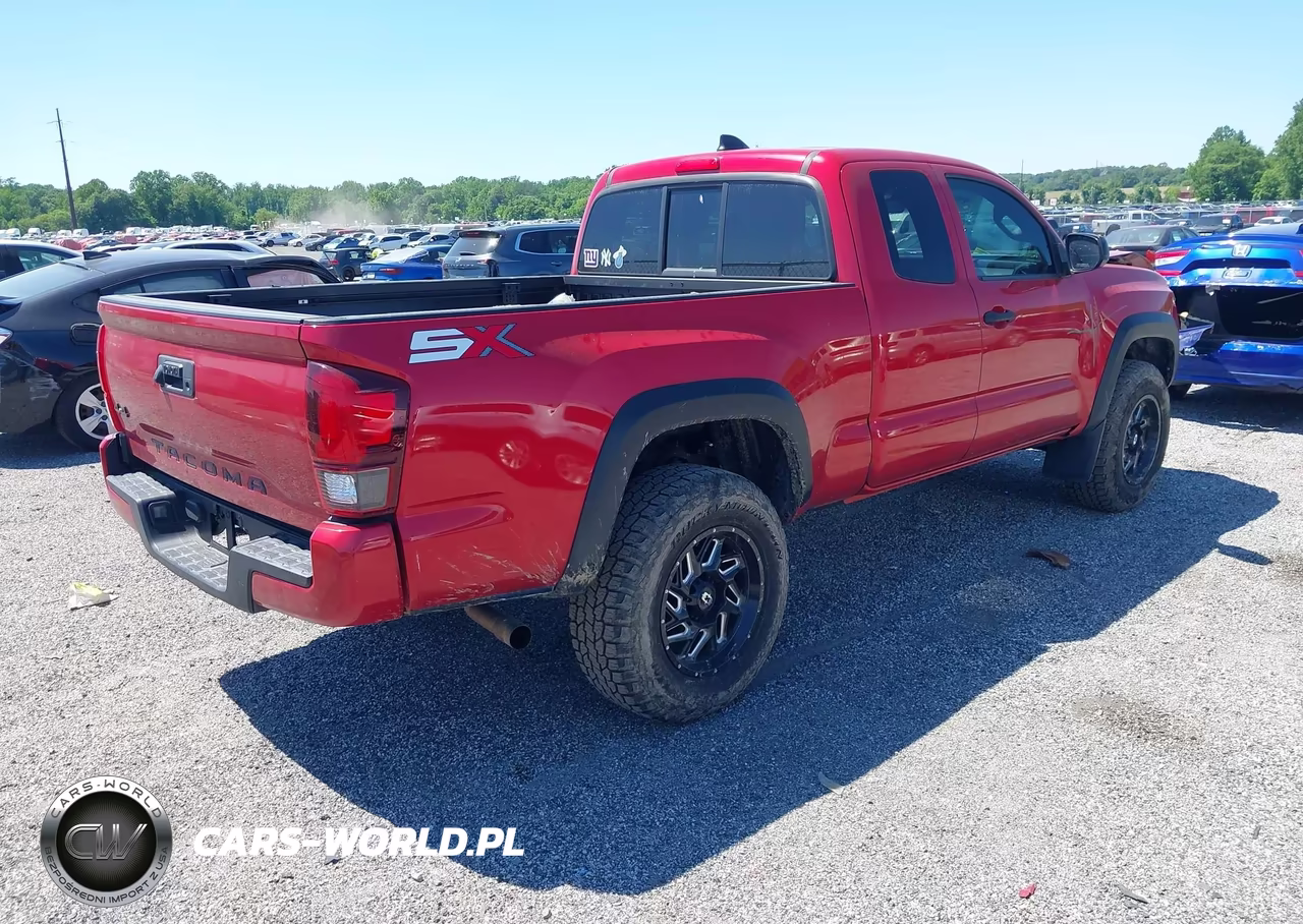 2021 Toyota Tacoma Sr VIN:3TYSX5EN6MT005460 - 4