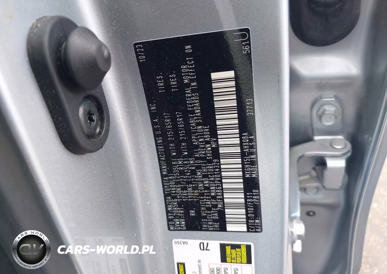 2023 Toyota Corolla Cross Hybrid S VIN:7MUFBABG3PV014329 - 9