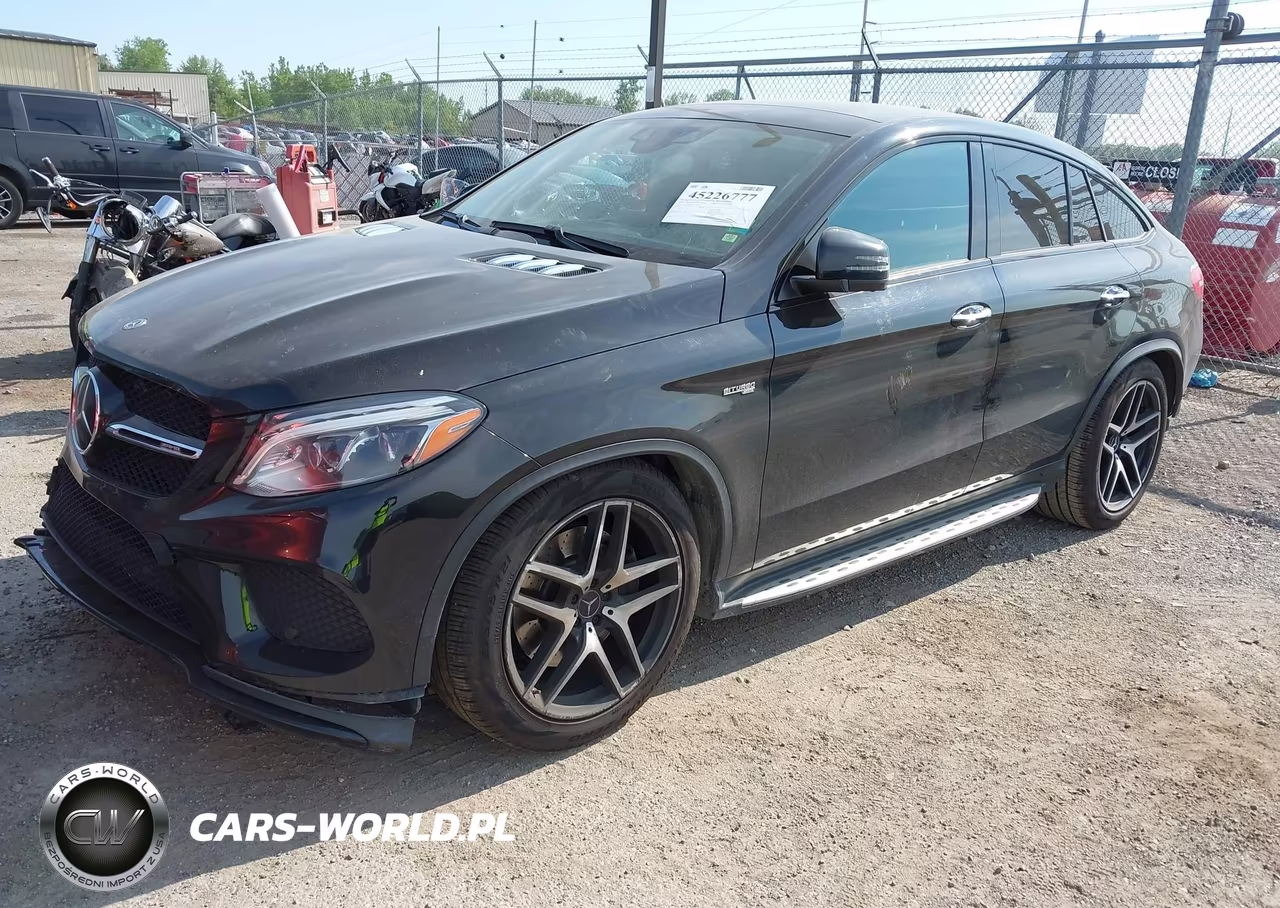 2018 Mercedes-Benz Amg Gle 43 Coupe 4Matic VIN:4JGED6EB1JA124597 - 2