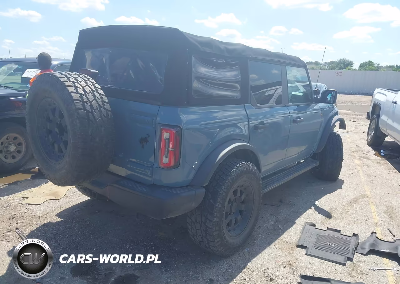 2022 Ford Bronco Badlands VIN:1FMEE5DH5NLA81311 - 4