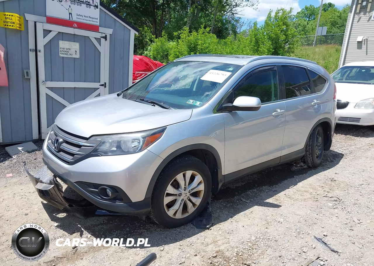 2012 Honda Cr-V Ex-L VIN:2HKRM4H7XCH615313 - 2