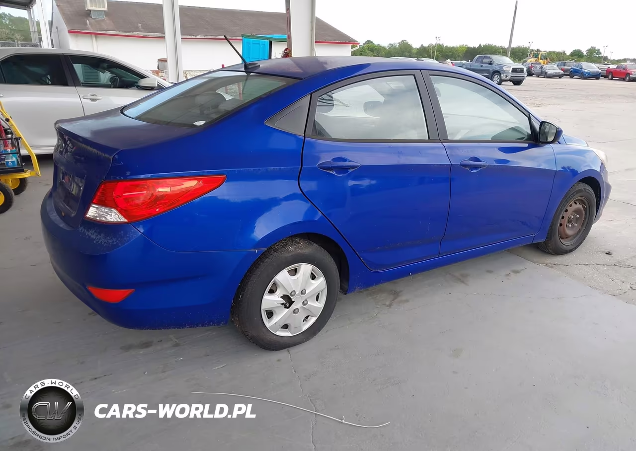 2014 Hyundai Accent Gls VIN:KMHCT4AE4EU642349 - 4